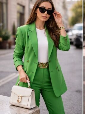 Zara only blazer bloggers fav